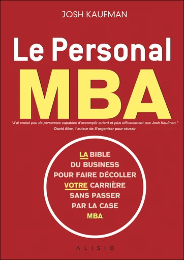 Le personal MBA - Josh Kaufman - Éditions Leduc