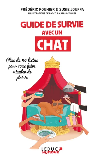 Guide de survie avec un chat - Frédéric Pouhier, Susie Jouffa - Éditions Leduc