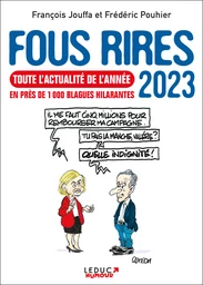 Fous rires 2023 - François Jouffa, Frédéric Pouhier - Éditions Leduc