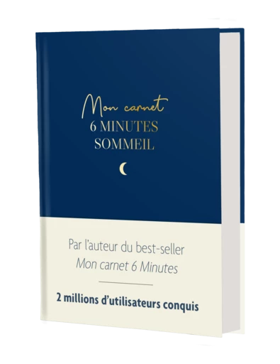 Mon carnet 6 minutes - Sommeil - Dominik Spenst - Éditions Leduc