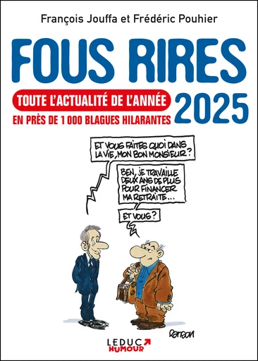 Fous rires 2025 - François Jouffa, Frédéric Pouhier - Éditions Leduc